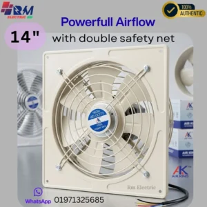 HOME - RM Electric BD 22 High performance suction fan 14